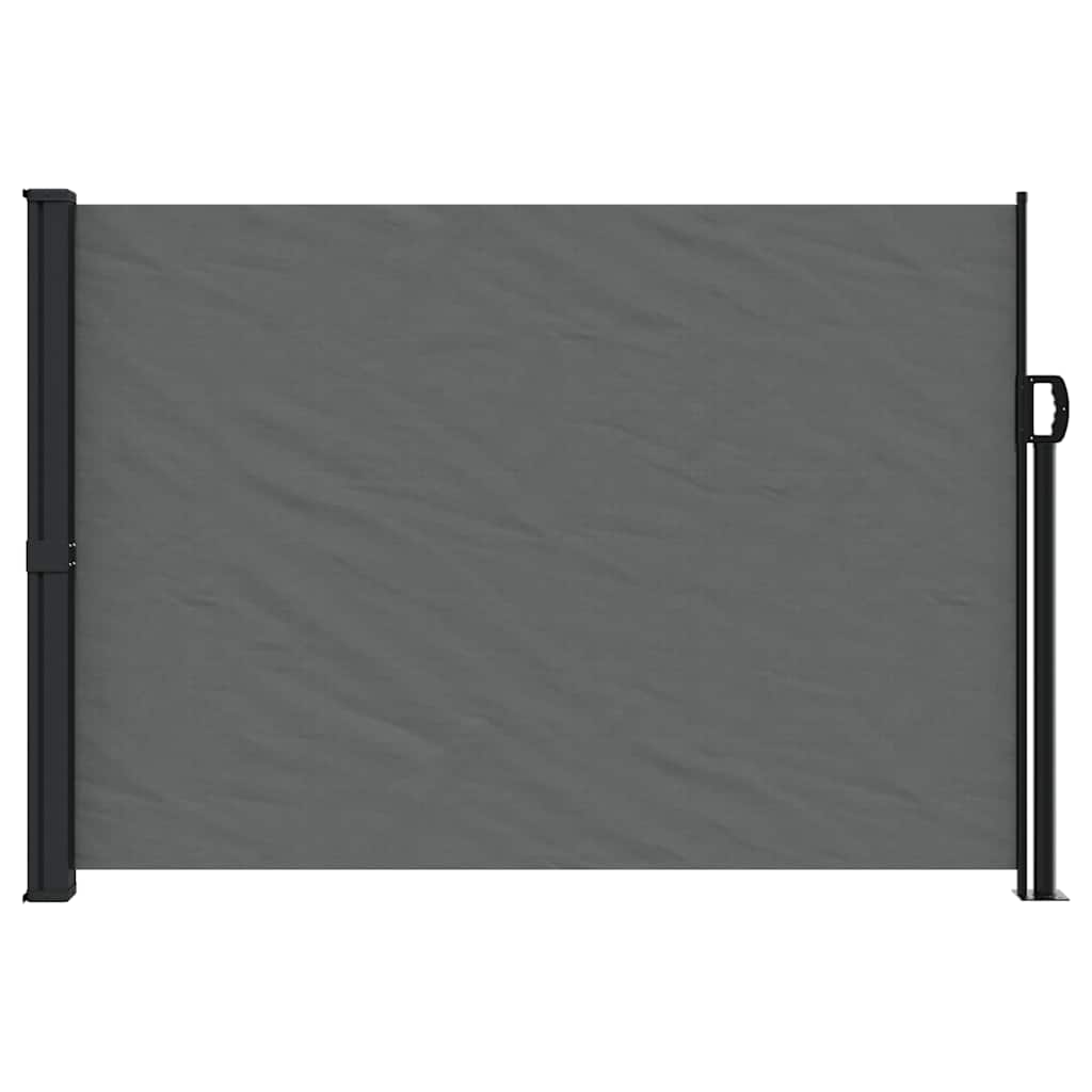 Tenda da sole laterale retrattile antracite 140x500 cm 4004428