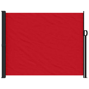 Tenda da Sole Laterale Retrattile Rossa 160x500 cm 4004432