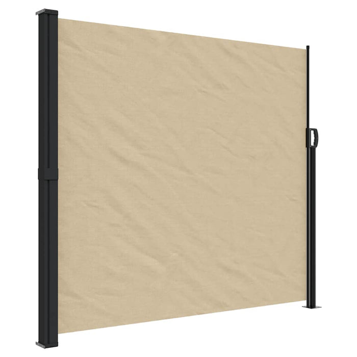 Tenda da Sole Laterale Retrattile Beige 180x500 cm 4004450