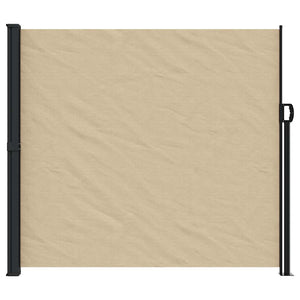 Tenda da Sole Laterale Retrattile Beige 180x500 cm 4004450
