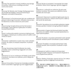 Tenda da Sole Laterale Retrattile Bianco 180x500 cm 4004451