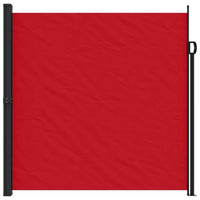 Tenda da Sole Laterale Retrattile Rossa 200x500 cm 4004462