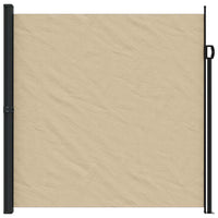Tenda da Sole Laterale Retrattile Beige 200x500 cm 4004465