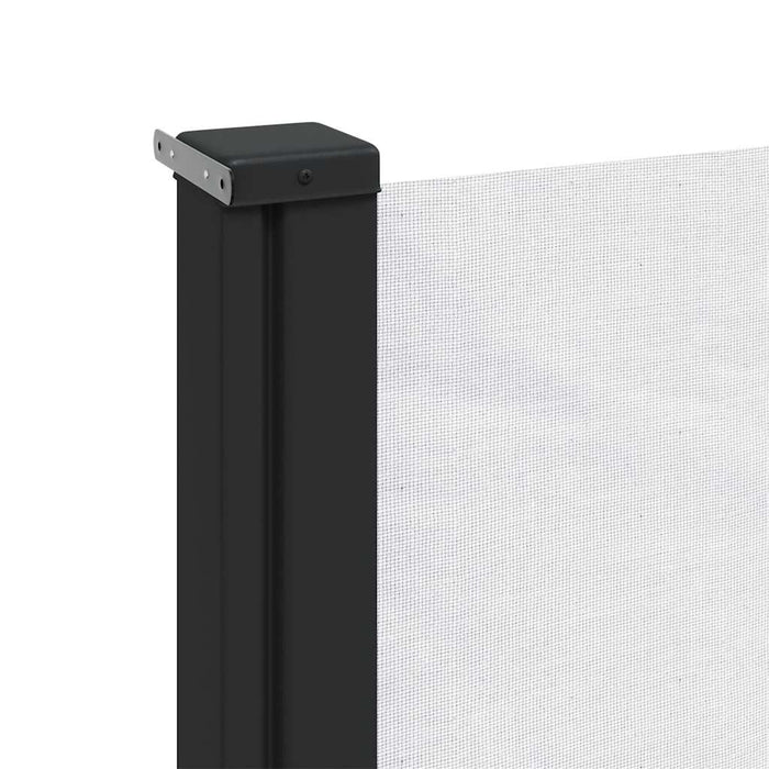 Tenda da Sole Laterale Retrattile Bianco 120x600 cm