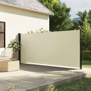 Tenda da Sole Laterale Retrattile Crema 160x600 cm 4004520