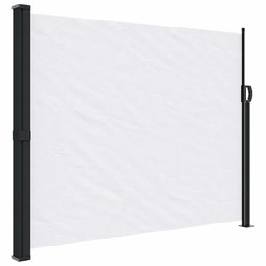 Tenda da Sole Laterale Retrattile Bianco 160x600 cm 4004526