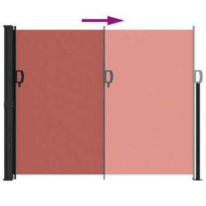 Tenda da Sole Laterale Retrattile Terracotta 160x600 cm 4004528