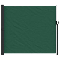 Tenda da Sole Laterale Retrattile Verde Scuro 180x600 cm 4004545