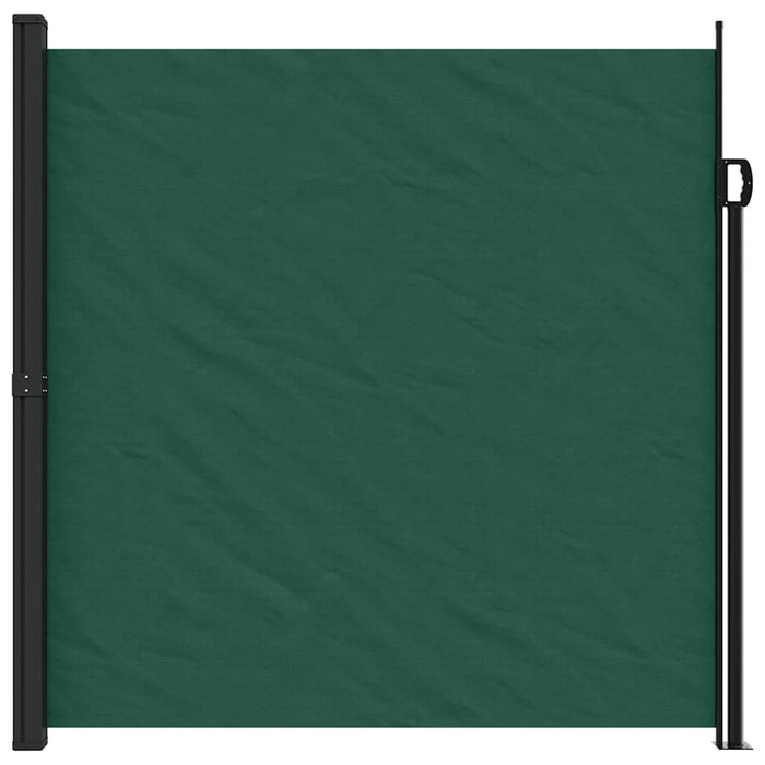 Tenda da Sole Laterale Retrattile Verde Scuro 200x600 cm 4004560