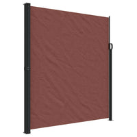 Tenda da Sole Laterale Retrattile Marrone 220x600 cm 4004569