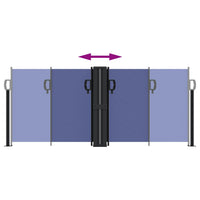 Tenda da Sole Laterale Retrattile Blu 100x600 cm 4004581