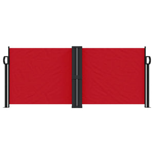 Tenda da Sole Laterale Retrattile Rossa 100x600 cm 4004582