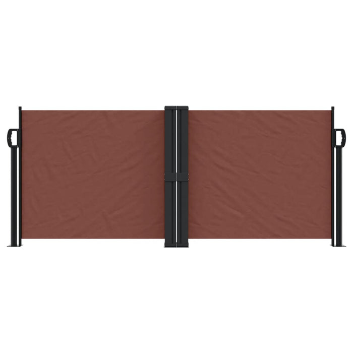 Tenda da Sole Laterale Retrattile Marrone 100x600 cm 4004584