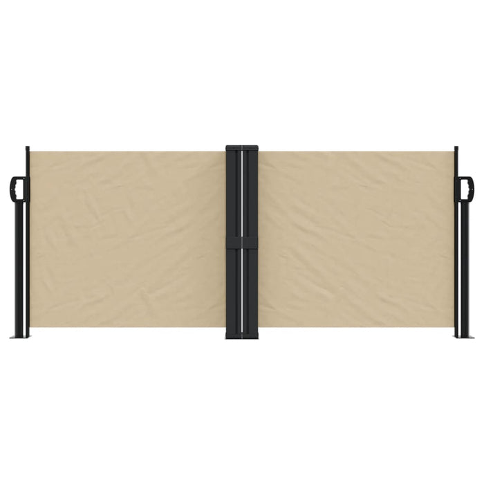 Tenda da Sole Laterale Retrattile Beige 100x600 cm