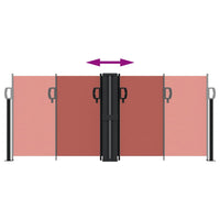 Tenda da Sole Laterale Retrattile Terracotta 100x600 cm 4004588