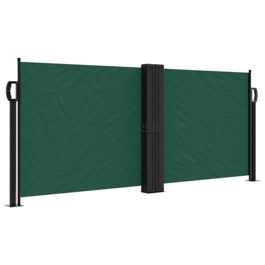 Tenda da Sole Laterale Retrattile Verde Scuro 100x600 cm 4004590