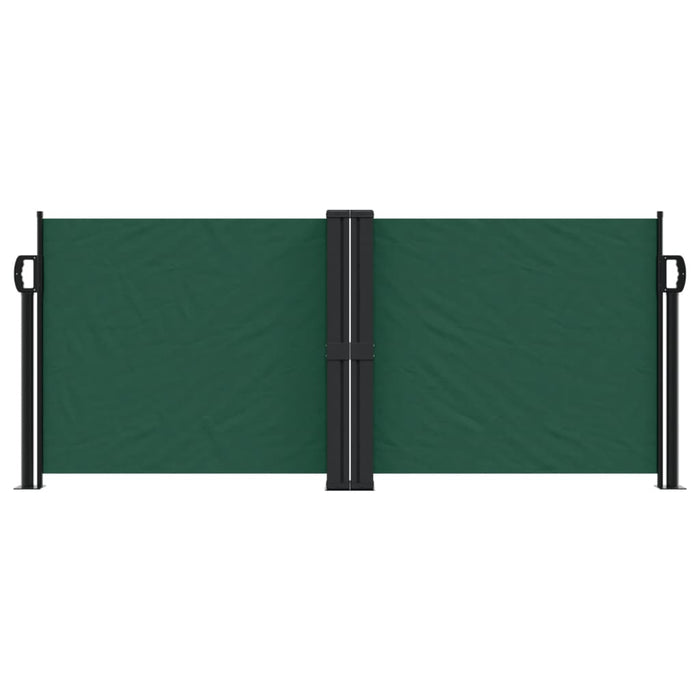 Tenda da Sole Laterale Retrattile Verde Scuro 100x600 cm 4004590