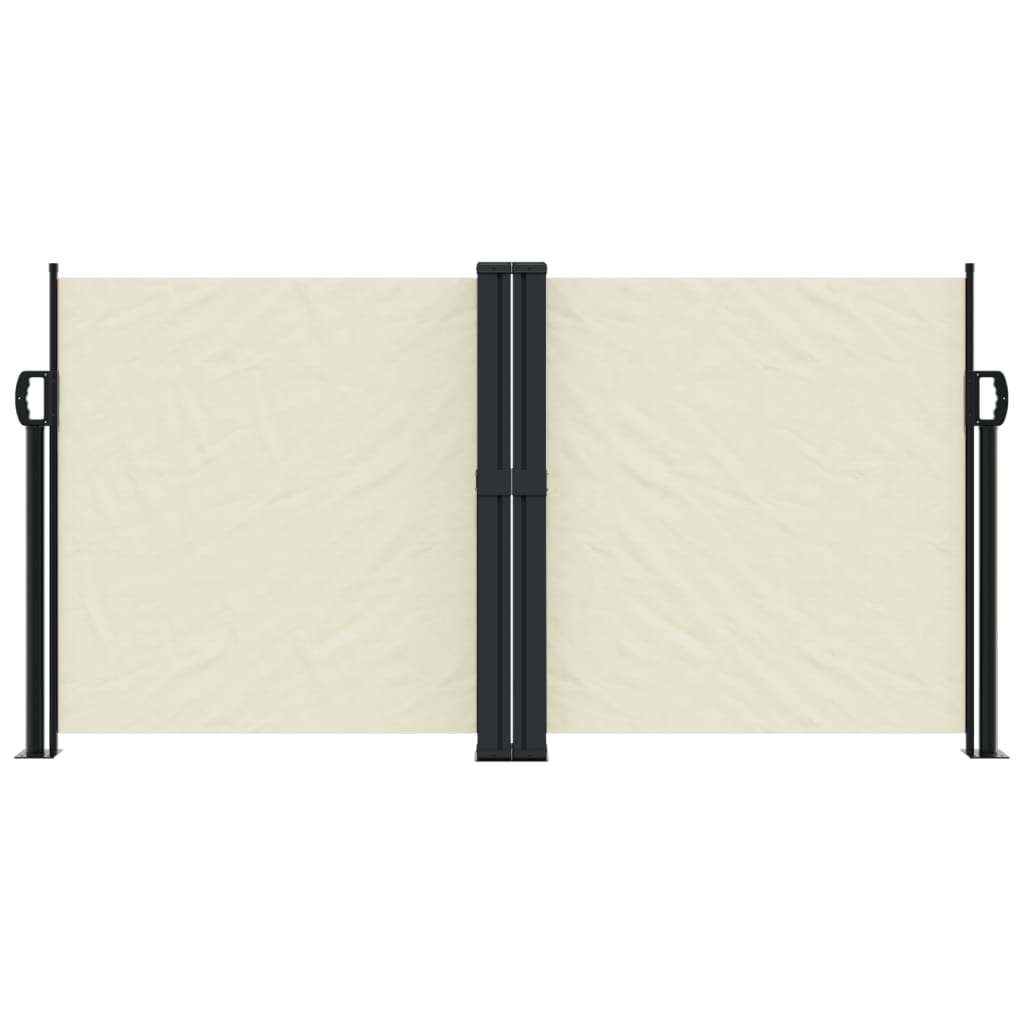 Tenda da Sole Laterale Retrattile Crema 120x600 cm 4004595