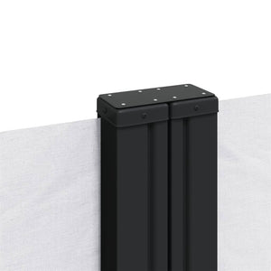 Tenda da Sole Laterale Retrattile Bianco 120x600 cm 4004601