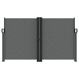 Tenda da Sole Laterale Retrattile Antracite 140x600 cm 4004613