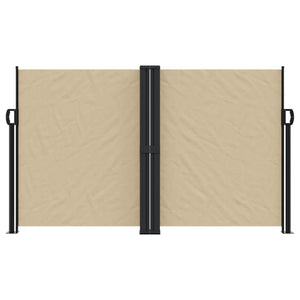 Tenda da Sole Laterale Retrattile Beige 140x600 cm 4004615