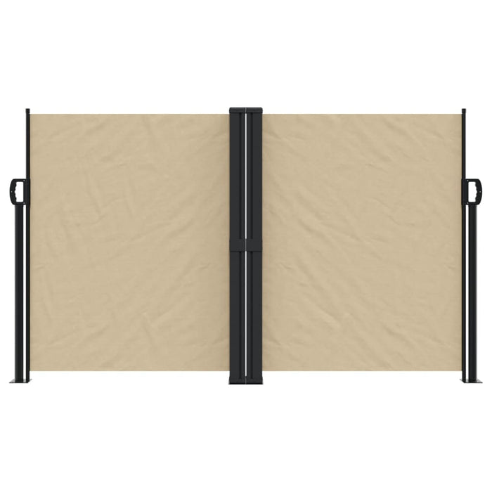 Tenda da Sole Laterale Retrattile Beige 140x600 cm 4004615