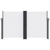 Tenda da Sole Laterale Retrattile Bianco 140x600 cm 4004616