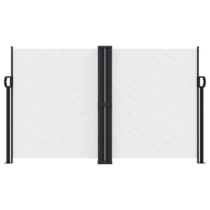 Tenda da Sole Laterale Retrattile Bianco 140x600 cm 4004616