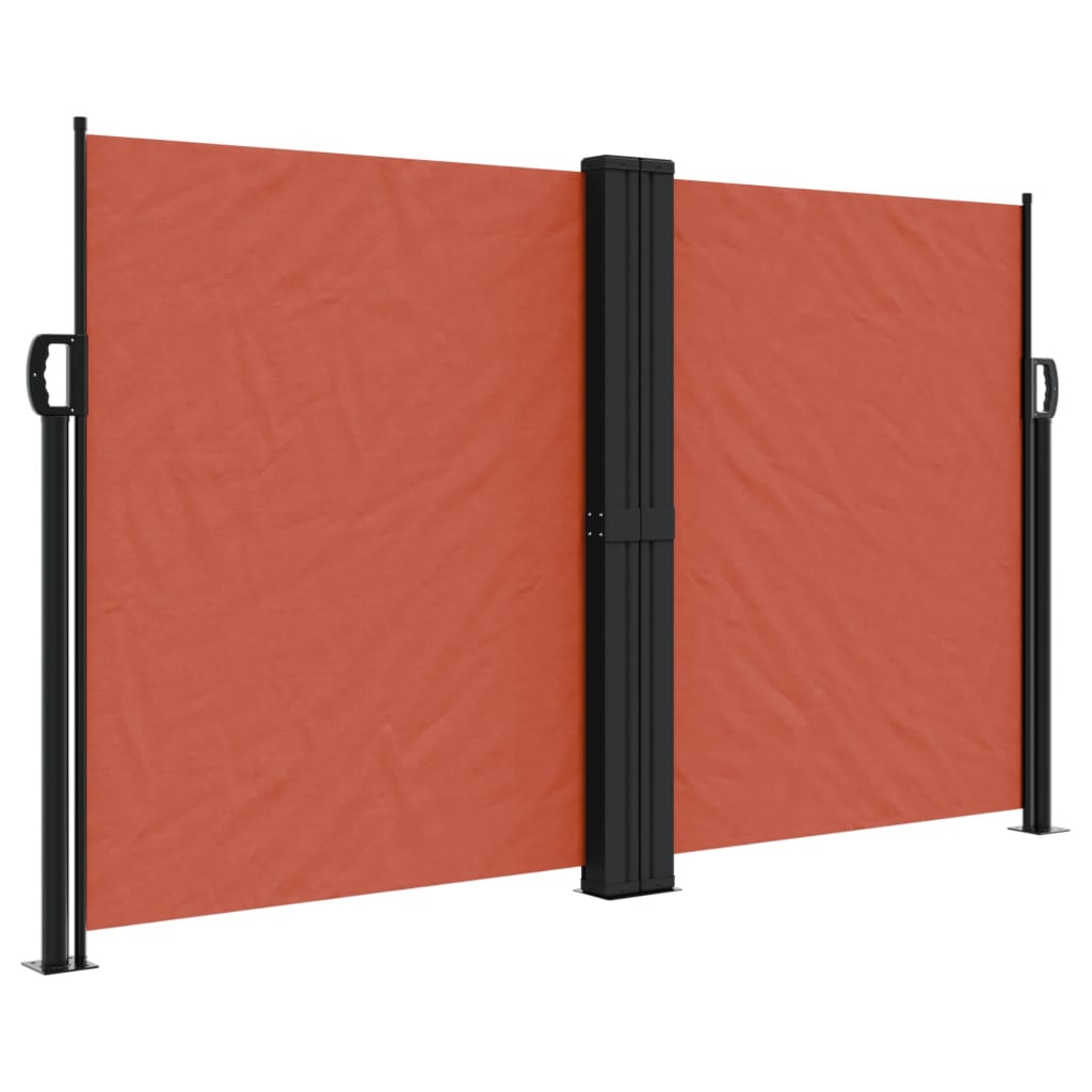 Tenda da Sole Laterale Retrattile Terracotta 140x600 cm 4004618