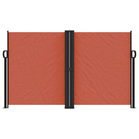 Tenda da Sole Laterale Retrattile Terracotta 140x600 cm 4004618