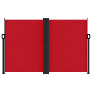 Tenda da Sole Laterale Retrattile Rossa 160x600 cm 4004627