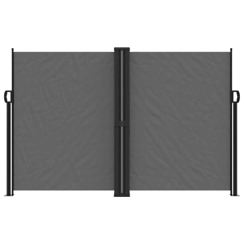 Tenda da Sole Laterale Retrattile Antracite 160x600 cm 4004628