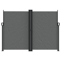 Tenda da Sole Laterale Retrattile Antracite 180x600 cm 4004643