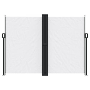 Tenda da Sole Laterale Retrattile Bianco 180x600 cm 4004646