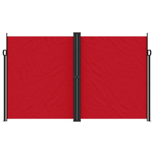 Tenda da Sole Laterale Retrattile Rossa 200x600 cm 4004657
