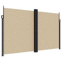 Tenda da Sole Laterale Retrattile Beige 200x600 cm 4004660