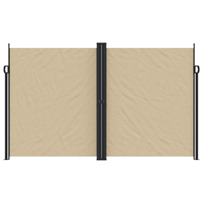 Tenda da Sole Laterale Retrattile Beige 200x600 cm 4004660