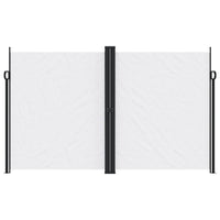 Tenda da Sole Laterale Retrattile Bianco 200x600 cm 4004661