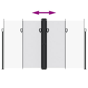 Tenda da Sole Laterale Retrattile Bianco 200x600 cm