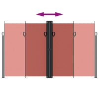 Tenda da Sole Laterale Retrattile Terracotta 200x600 cm 4004663