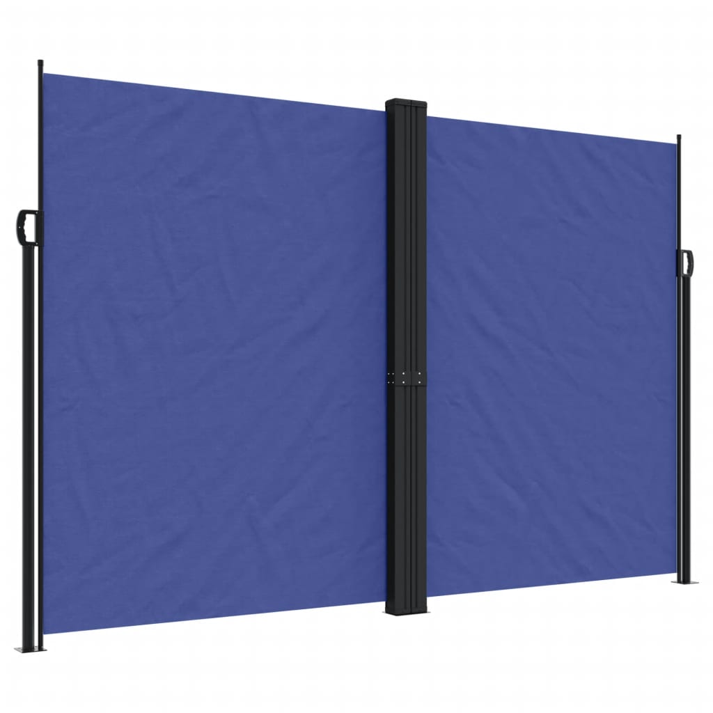 Tenda da Sole Laterale Retrattile Blu 220x600 cm 4004671