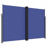 Tenda da Sole Laterale Retrattile Blu 220x600 cm 4004671