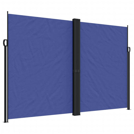 Tenda da Sole Laterale Retrattile Blu 220x600 cm 4004671