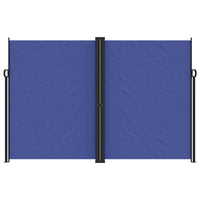 Tenda da Sole Laterale Retrattile Blu 220x600 cm 4004671