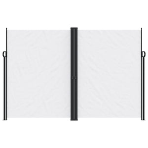 Tenda da Sole Laterale Retrattile Bianco 220x600 cm