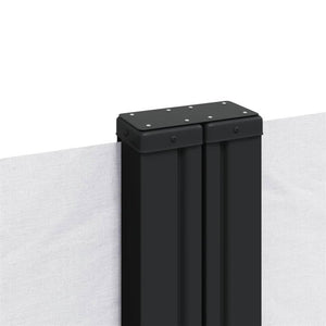 Tenda da Sole Laterale Retrattile Bianco 220x600 cm