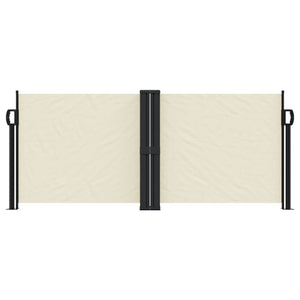 Tenda da Sole Laterale Retrattile Crema 100x1000 cm 4004685