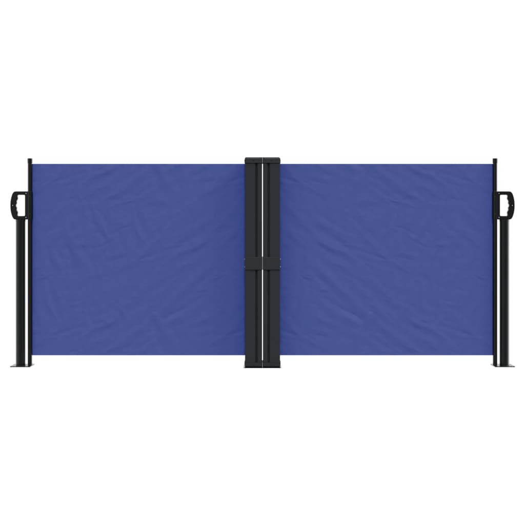 Tenda da Sole Laterale Retrattile Blu 100x1000 cm 4004686