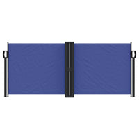 Tenda da Sole Laterale Retrattile Blu 100x1000 cm 4004686