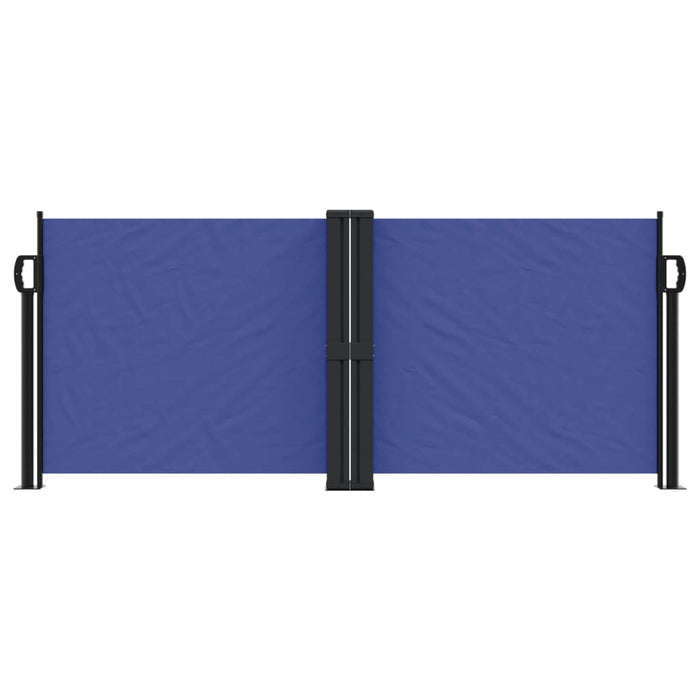 Tenda da Sole Laterale Retrattile Blu 100x1000 cm 4004686